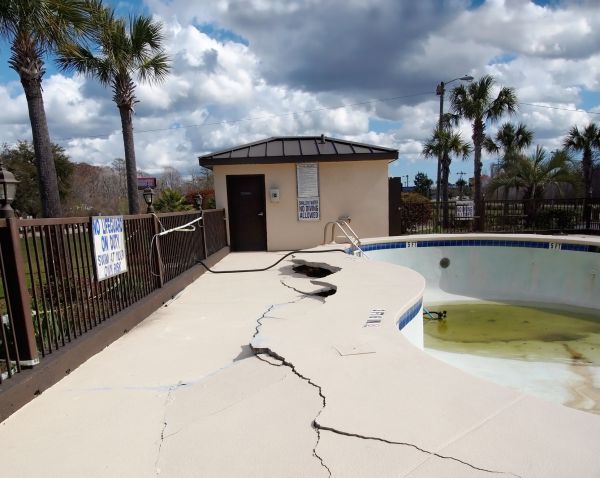 Cracked Patio Repair in Santa Monica