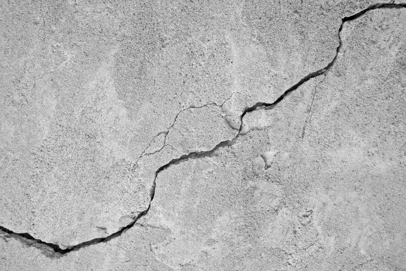 Cracked Concrete Surface